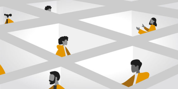 Illustration representing the manipulation tactic: Isolation